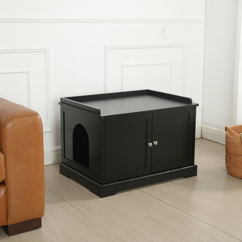 Tucker Murphy Pet™ Gadsden Wood Litter Box Enclosure Wayfair